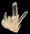Tangerine Quartz Crystal Cluster - Madagascar #38951-3
